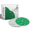 Green Film Sanding Discs Aluminum Oxide Abrasive